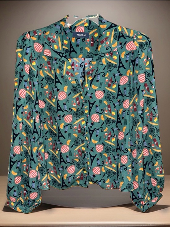 Modcloth Tops - ModCloth Women’s Call It a Classic Camp Collar Long Sleeve Shirt-L-EC